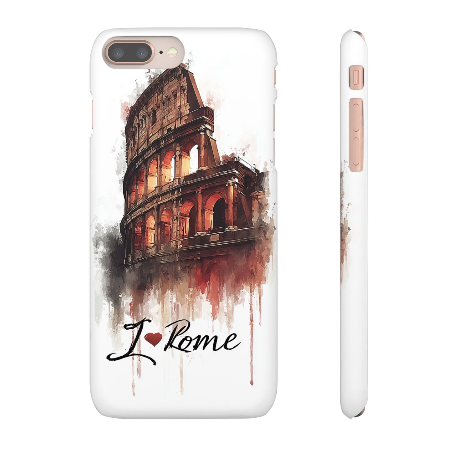 I Love Rome Snap Cases, Urban Phone Covers, Travel Accessories, Gift for Travelers, City Love Merch