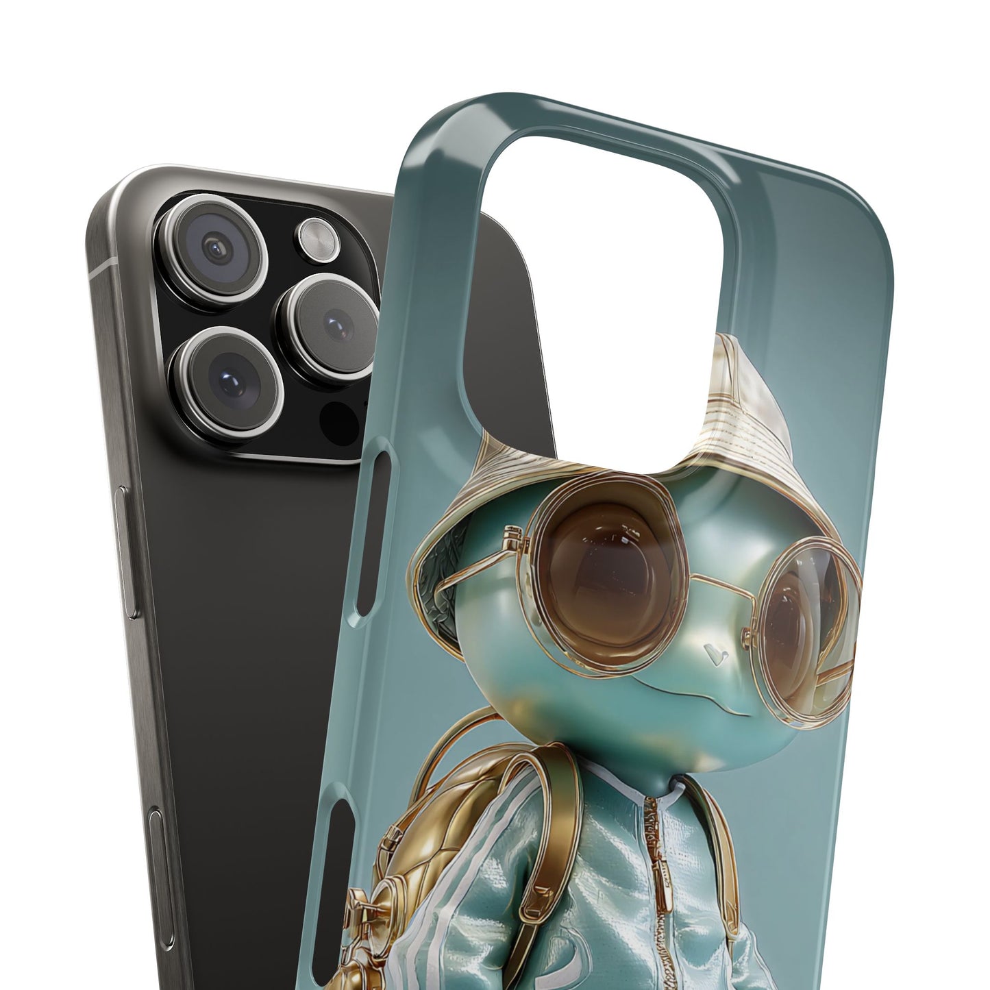 Trendy Character Snap Case for Phone, Cute Phone Cover, Gift for Kids, Cartoon Style Gadget Accessory, Fun Phone Protection
