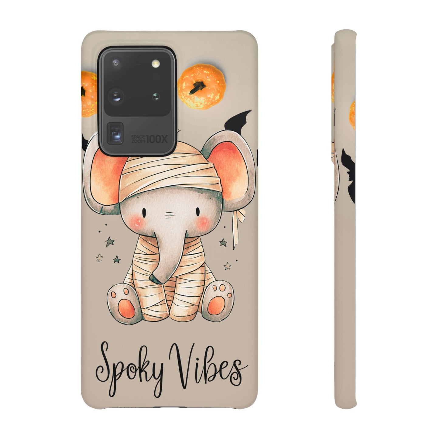 Halloween Vibe Elephant Snap Case for iPhone and Samsung