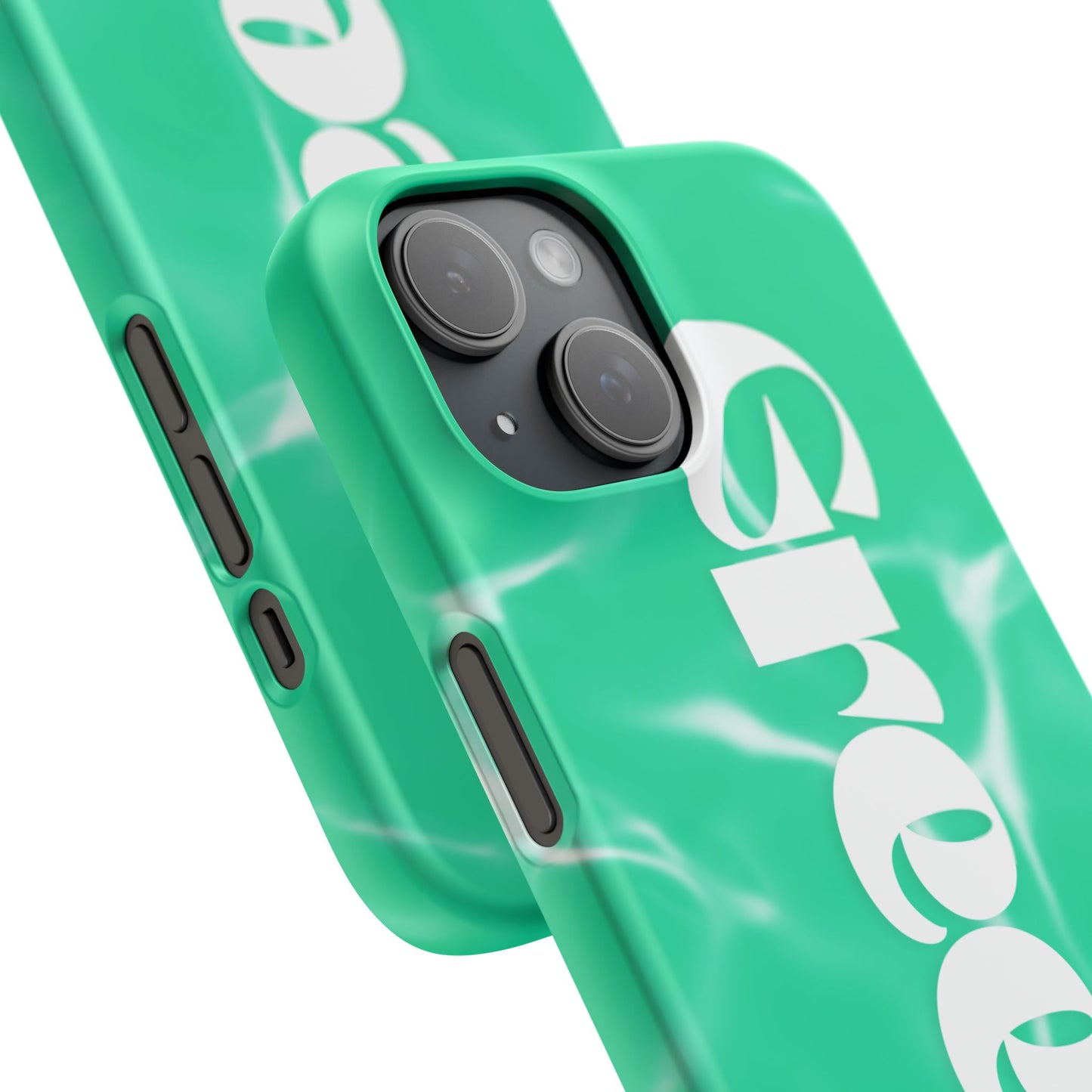 Aqua Pool Vibe Snap Case, Tropical Phone Cover, Summer Accessory, Trendy Gift for Friends, Beach Lover's Essential