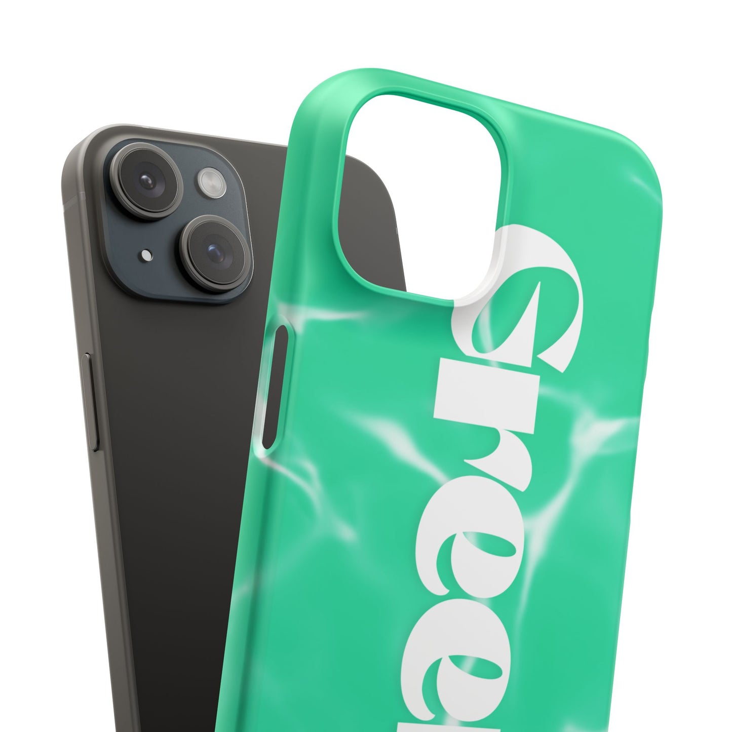 Aqua Pool Vibe Snap Case, Tropical Phone Cover, Summer Accessory, Trendy Gift for Friends, Beach Lover's Essential