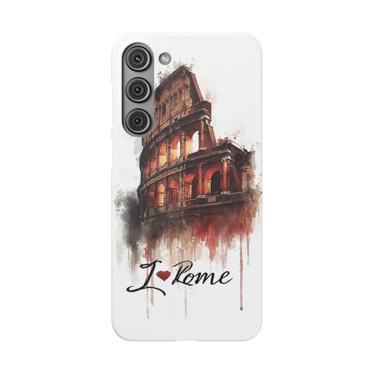 I Love Rome Snap Cases, Urban Phone Covers, Travel Accessories, Gift for Travelers, City Love Merch