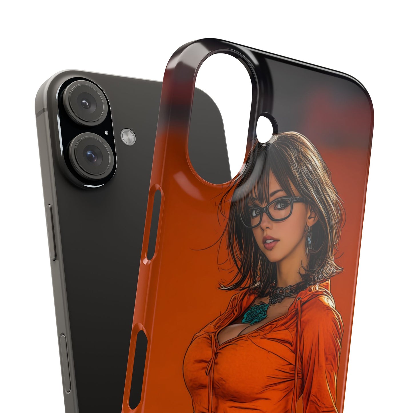 Velma Dinkley Cleveland Browns Fan Snap Cases, Phone Cover, Cartoon Style Art, Custom Case, Protective Shell