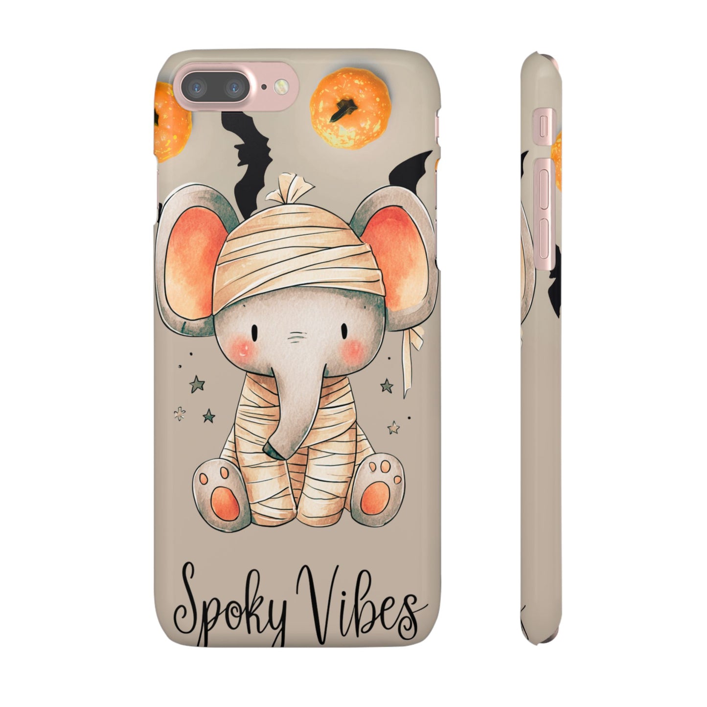 Halloween Vibe Elephant Snap Case for iPhone and Samsung