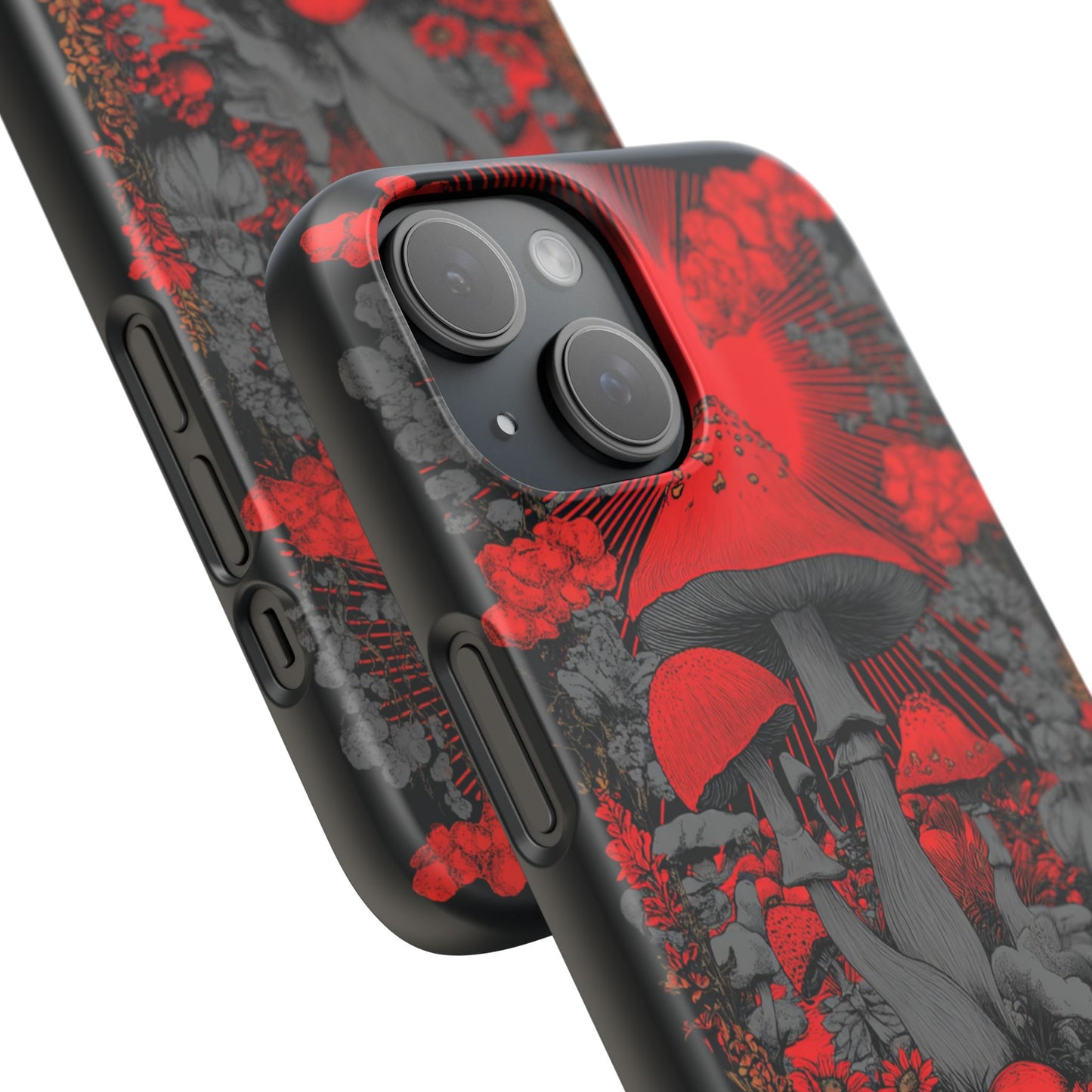 Fantasy Mushroom Snap Case Custom Phone Cover for iPhone and Samsung Mate and Glossy Avvialable
