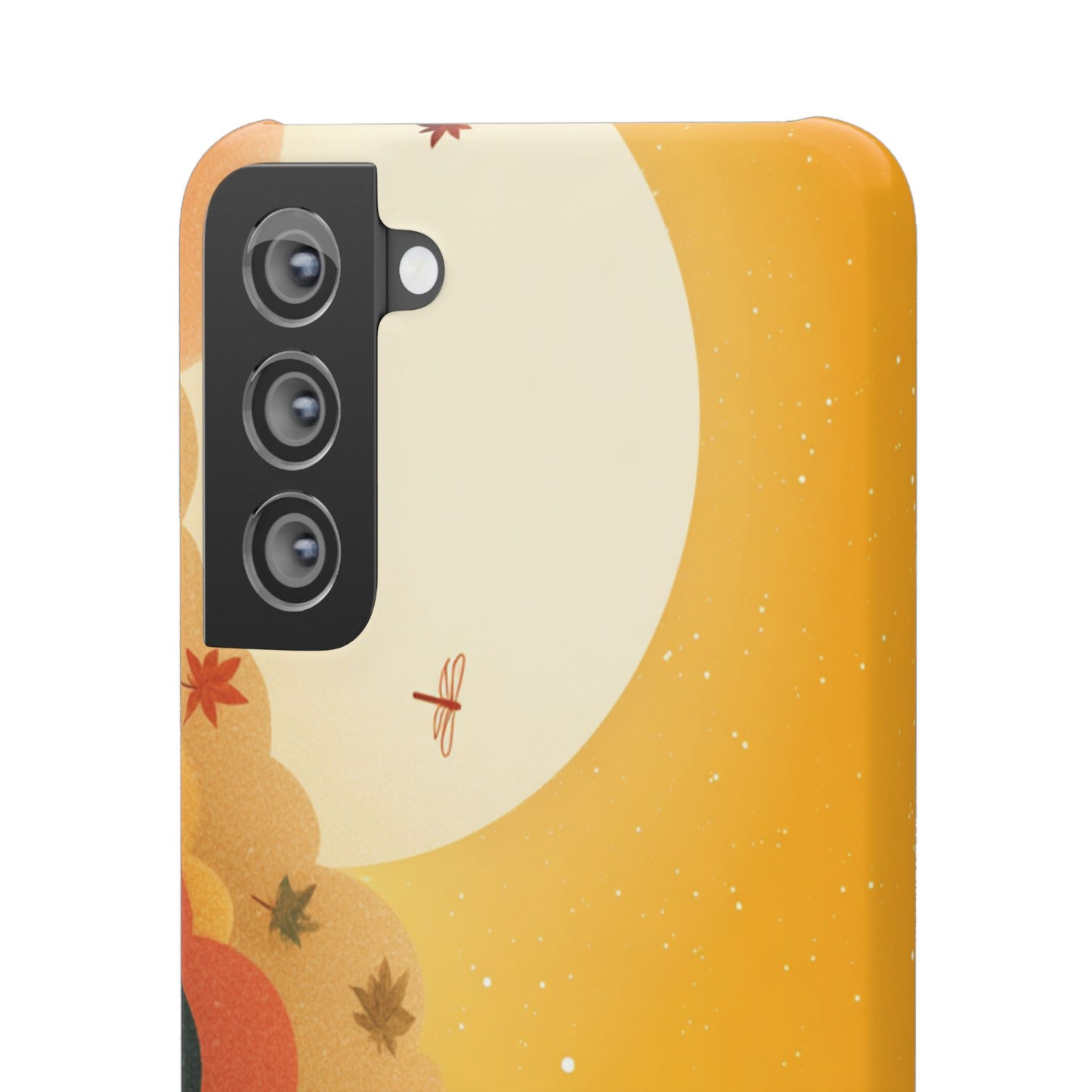 Autumn Sunset Snap Case, Fall Phone Cover, Nature-Themed Accessory, Gift for Her, Seasonal Aesthetic