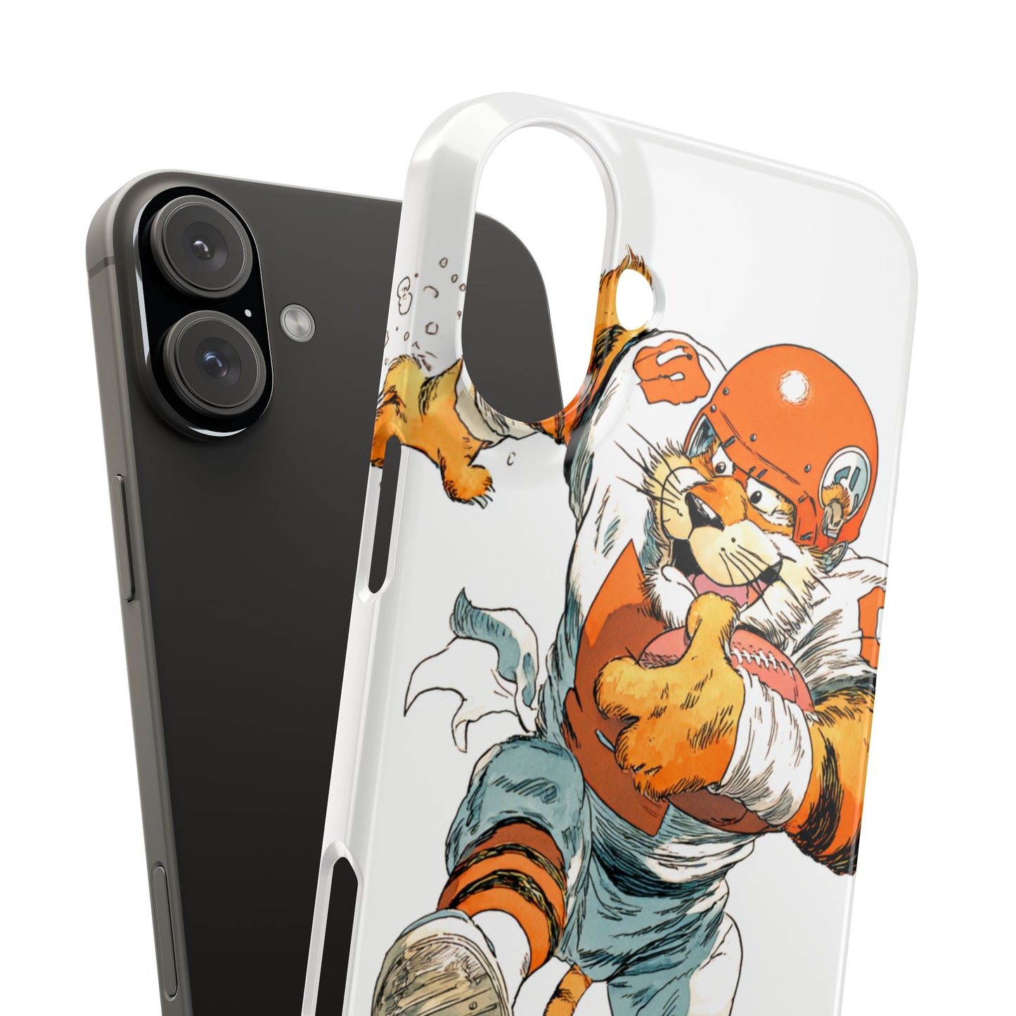 Cincinnati Bengals Snap Cases, Football Fans Phone Case, Tiger Cartoon Art Design, Football Lover Gift, Protective Phone Cover