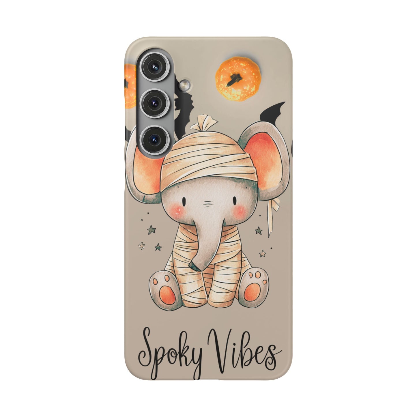 Halloween Vibe Elephant Snap Case for iPhone and Samsung