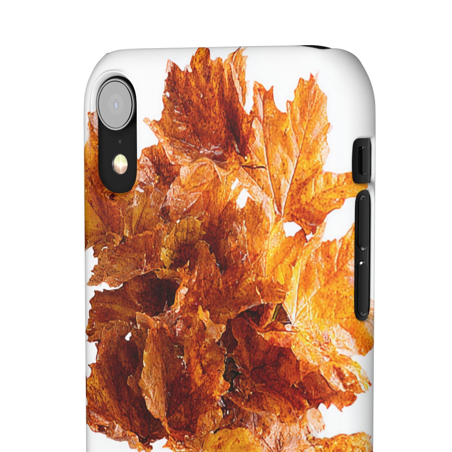 Autumn Leaf Phone Case | Fall Snap Cases, Phone Accessories, Nature Lover Gift, Seasonal Decor, Cozy Fall Vibes