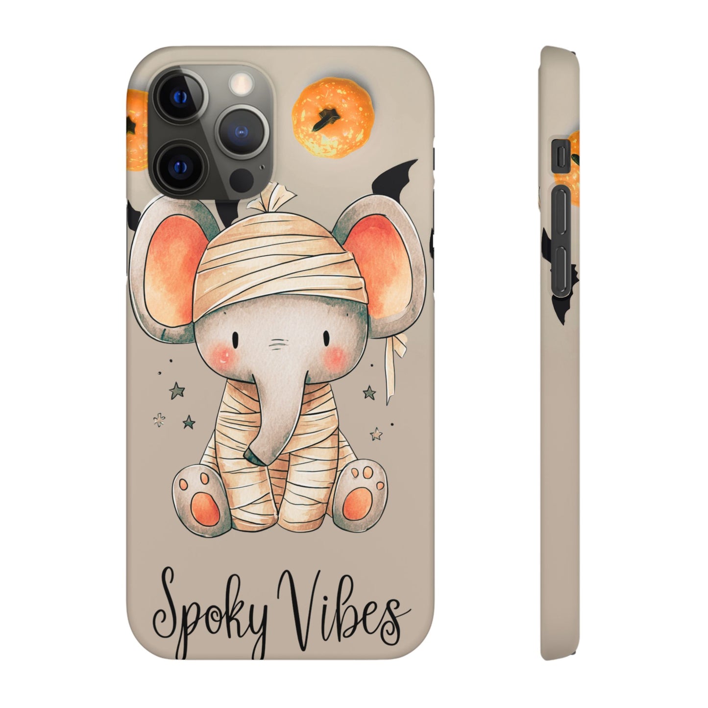 Halloween Vibe Elephant Snap Case for iPhone and Samsung