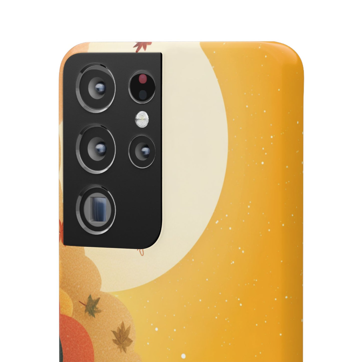 Autumn Sunset Snap Case, Fall Phone Cover, Nature-Themed Accessory, Gift for Her, Seasonal Aesthetic
