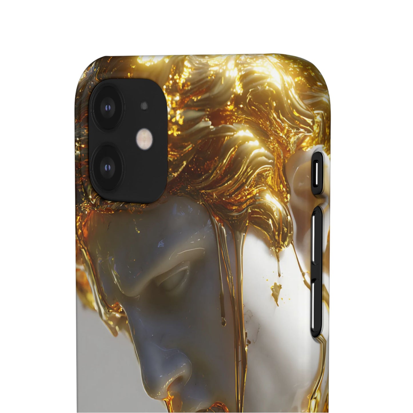 Gold Goddess Art Snap Case, Artistic Phone Cover, Unique Phone Accessory, Gift for Art Lovers, Stylish Protection