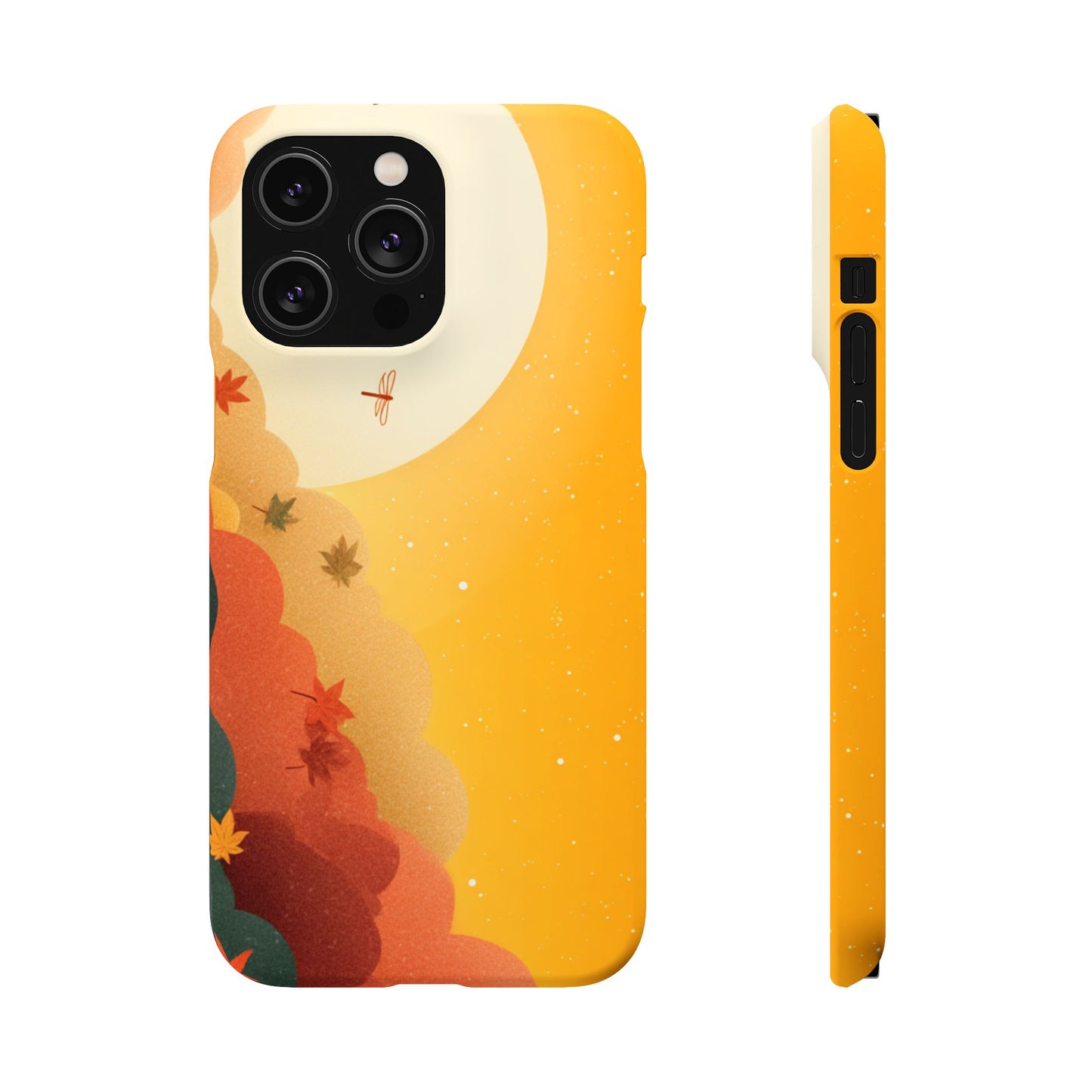 Autumn Sunset Snap Case, Fall Phone Cover, Nature-Themed Accessory, Gift for Her, Seasonal Aesthetic