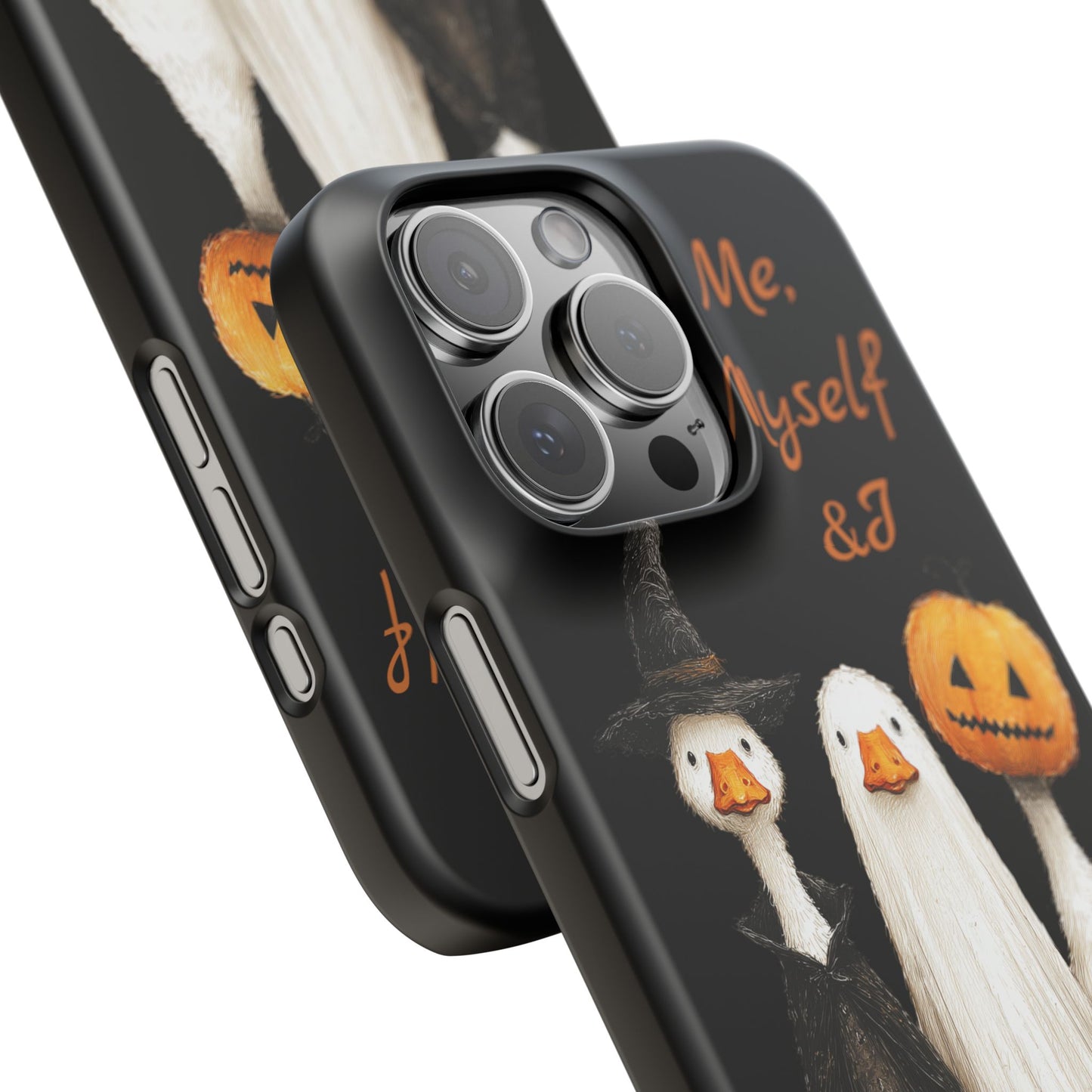 Halloween Goose Snap Case, Funny Goose Phone Case, Fall Accessories, Cute Halloween Gift, Me Myself & I Design