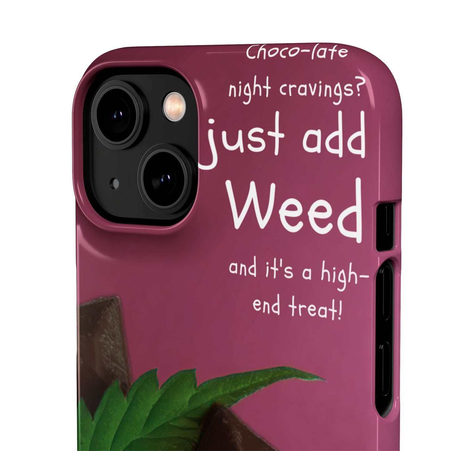 High-End Treat Snap Cases for Weed Enthusiasts Iphone and Samsung Phone Cover