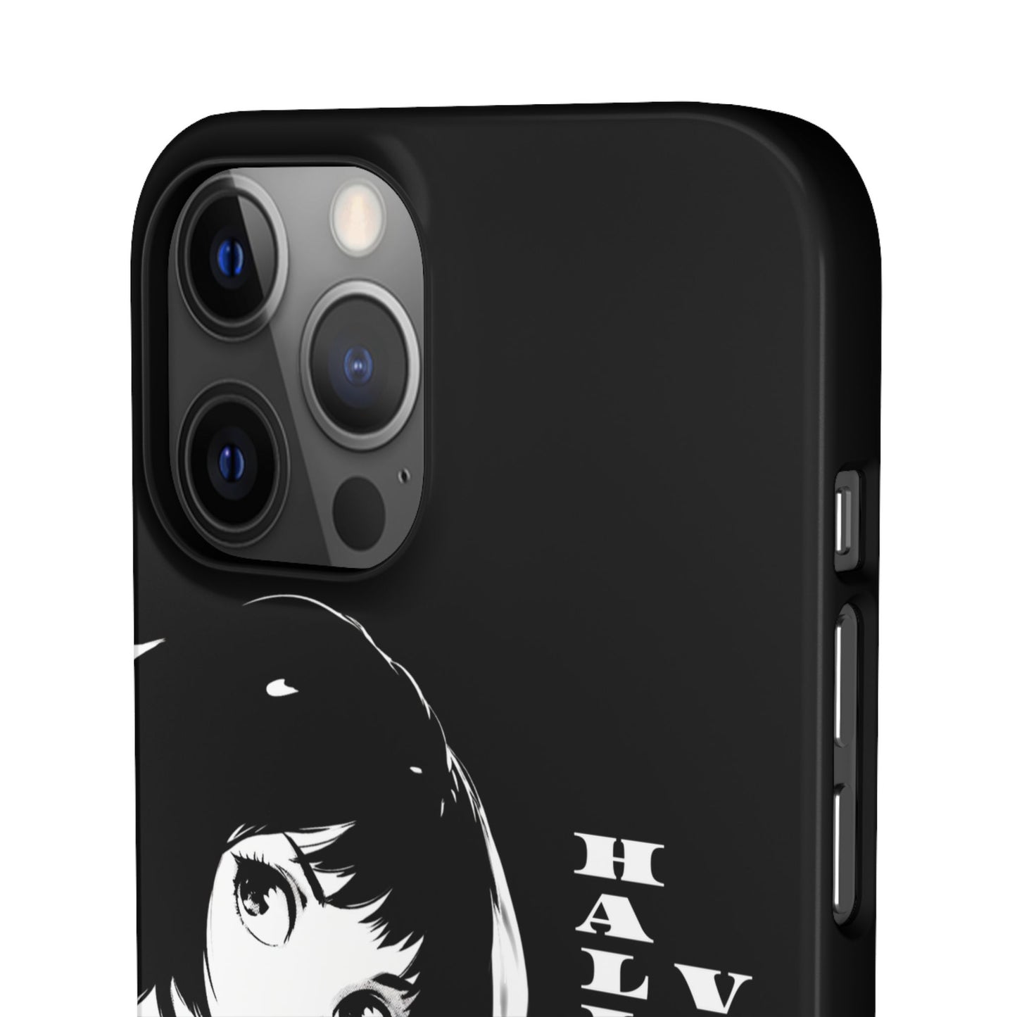 Halloween Vibes Snap Case Black and White Protective Phone Cover for iPhone and Samsung