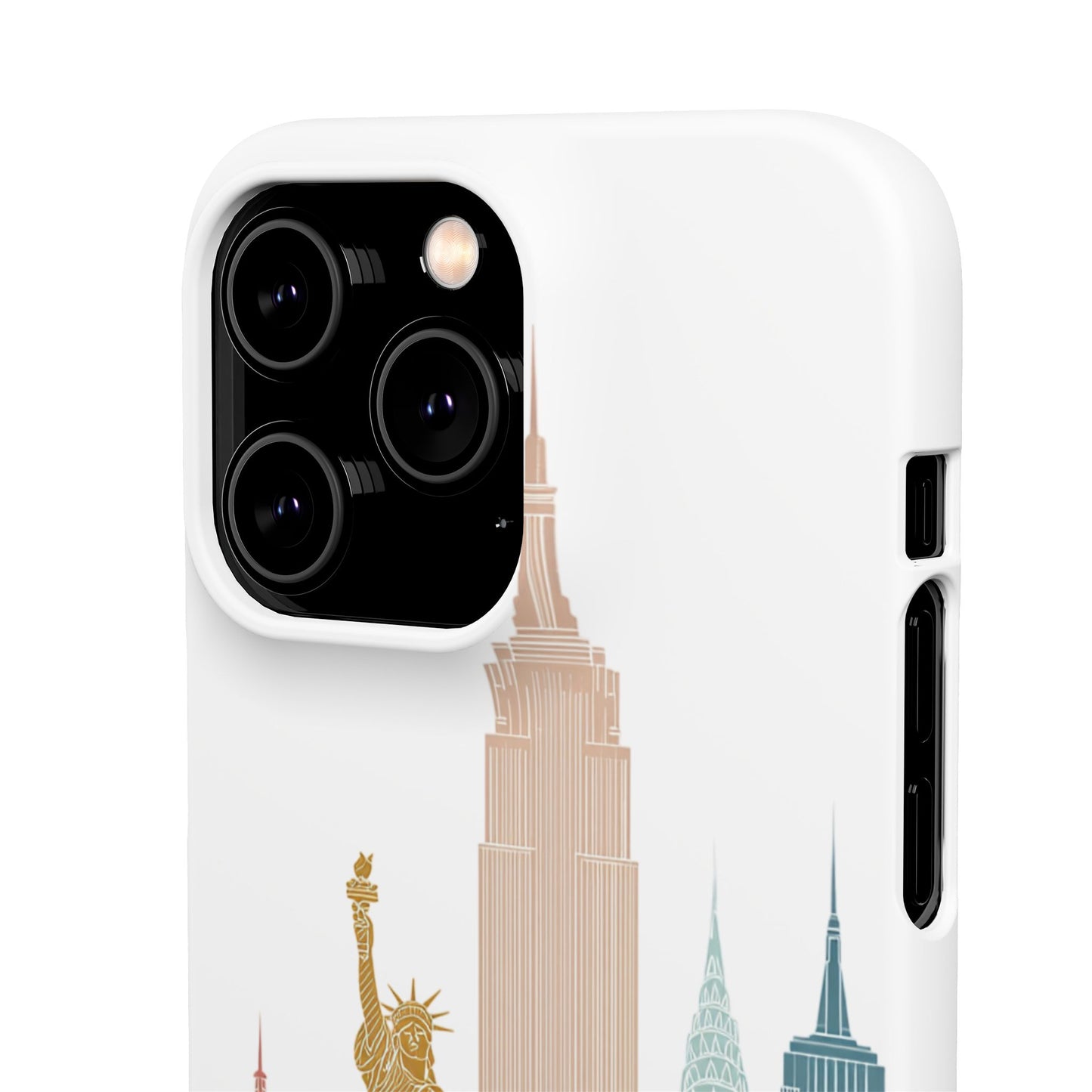 Stylish New York Snap Case, Urban Phone Cover, Cityscape Phone Case, Gift for Travelers, Trendy Protective Case