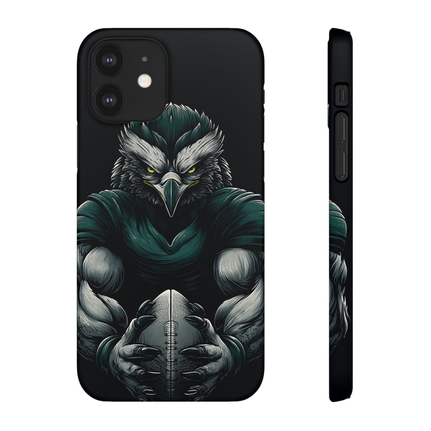Philadelphia Eagles Art Snap Case, NFL Phone Cover, Sports Fan Gift, Football Team Accessories, Protective Cell Phone Shell
