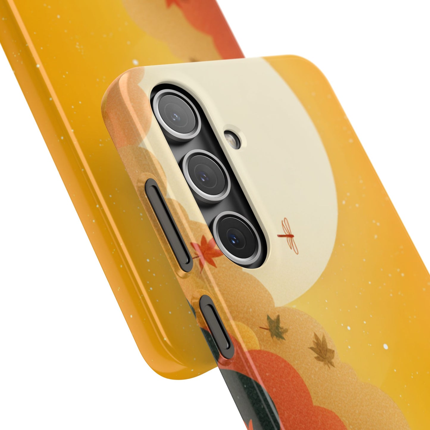 Autumn Sunset Snap Case, Fall Phone Cover, Nature-Themed Accessory, Gift for Her, Seasonal Aesthetic
