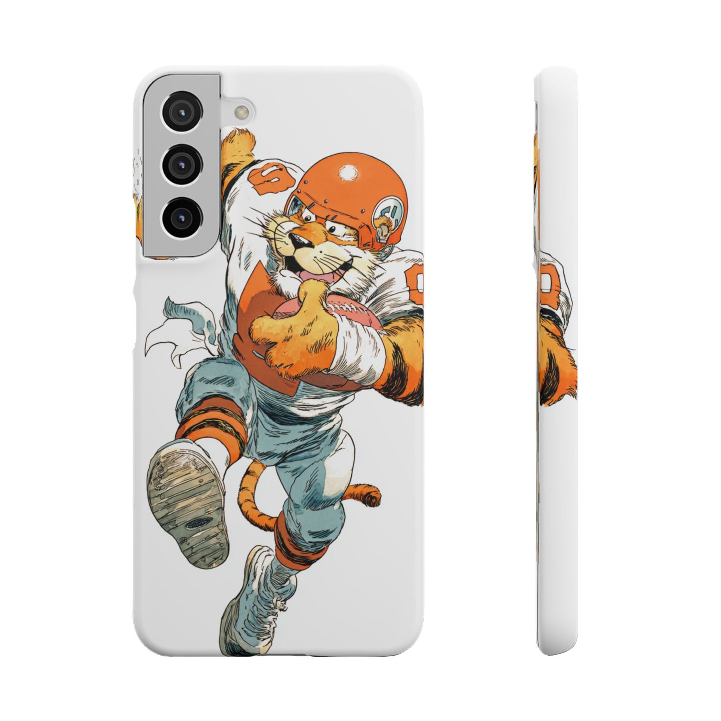 Cincinnati Bengals Snap Cases, Football Fans Phone Case, Tiger Cartoon Art Design, Football Lover Gift, Protective Phone Cover