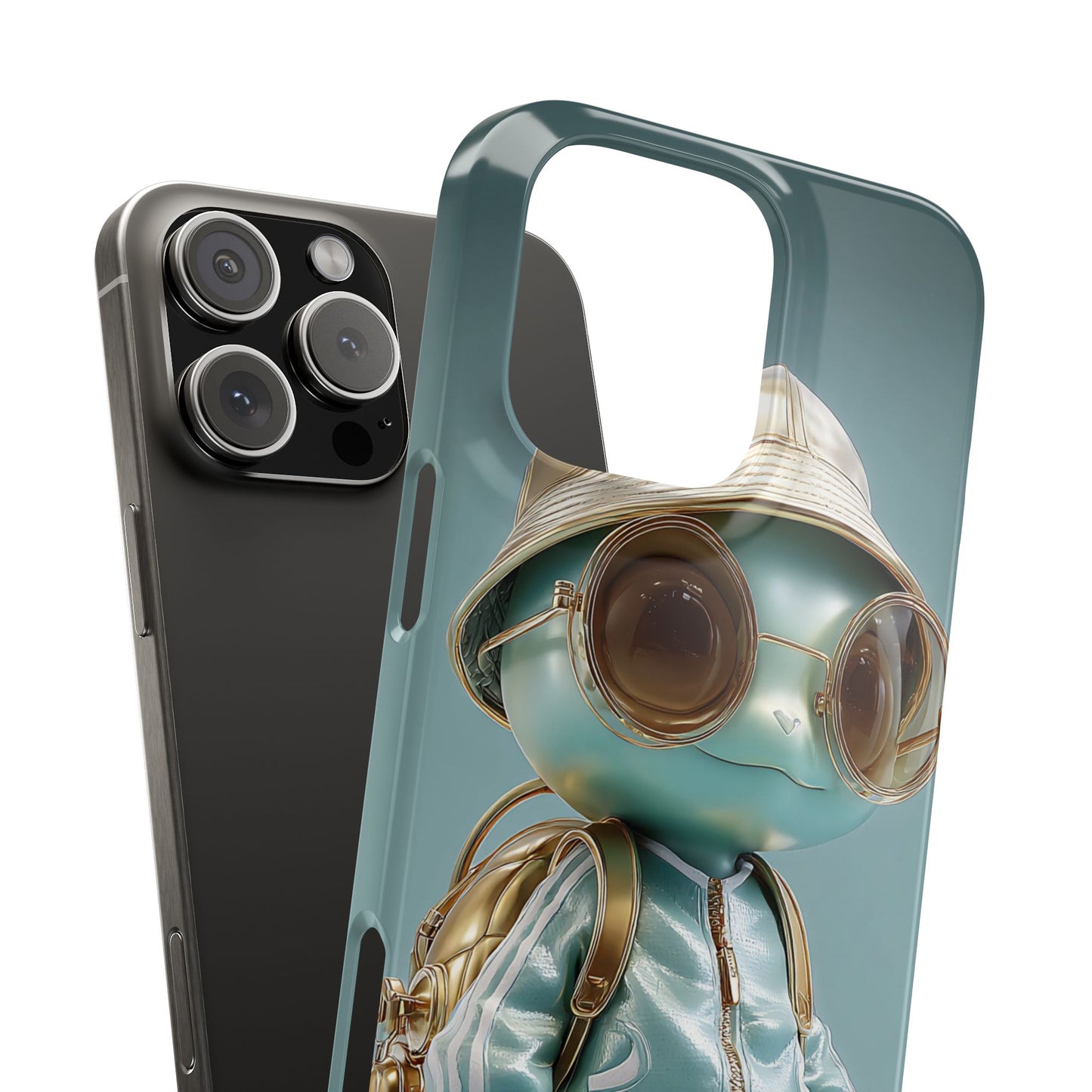 Trendy Character Snap Case for Phone, Cute Phone Cover, Gift for Kids, Cartoon Style Gadget Accessory, Fun Phone Protection