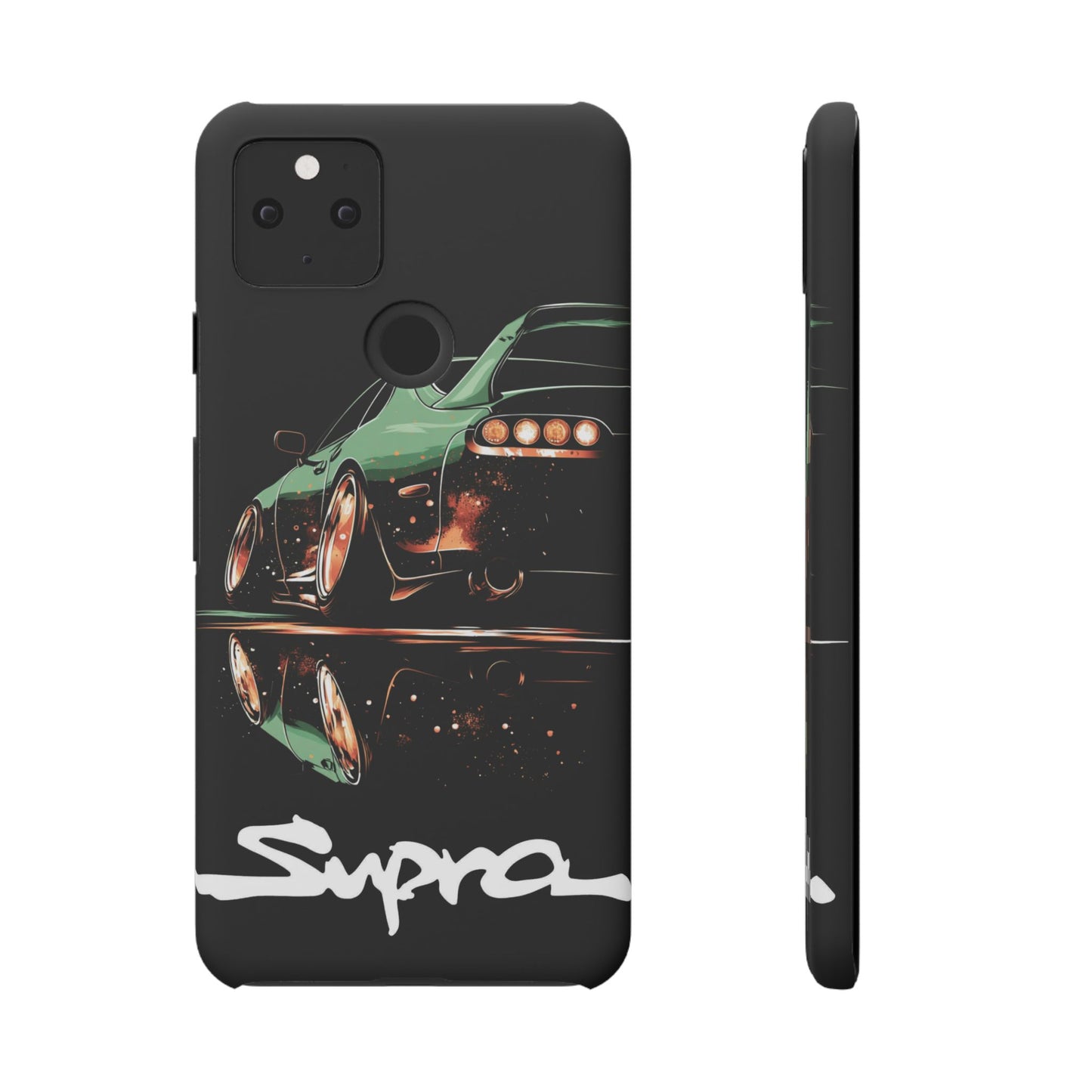 A80 MK4 Green Supra Art Snap Case and Protective Phone Cover For iPhone and Samsung