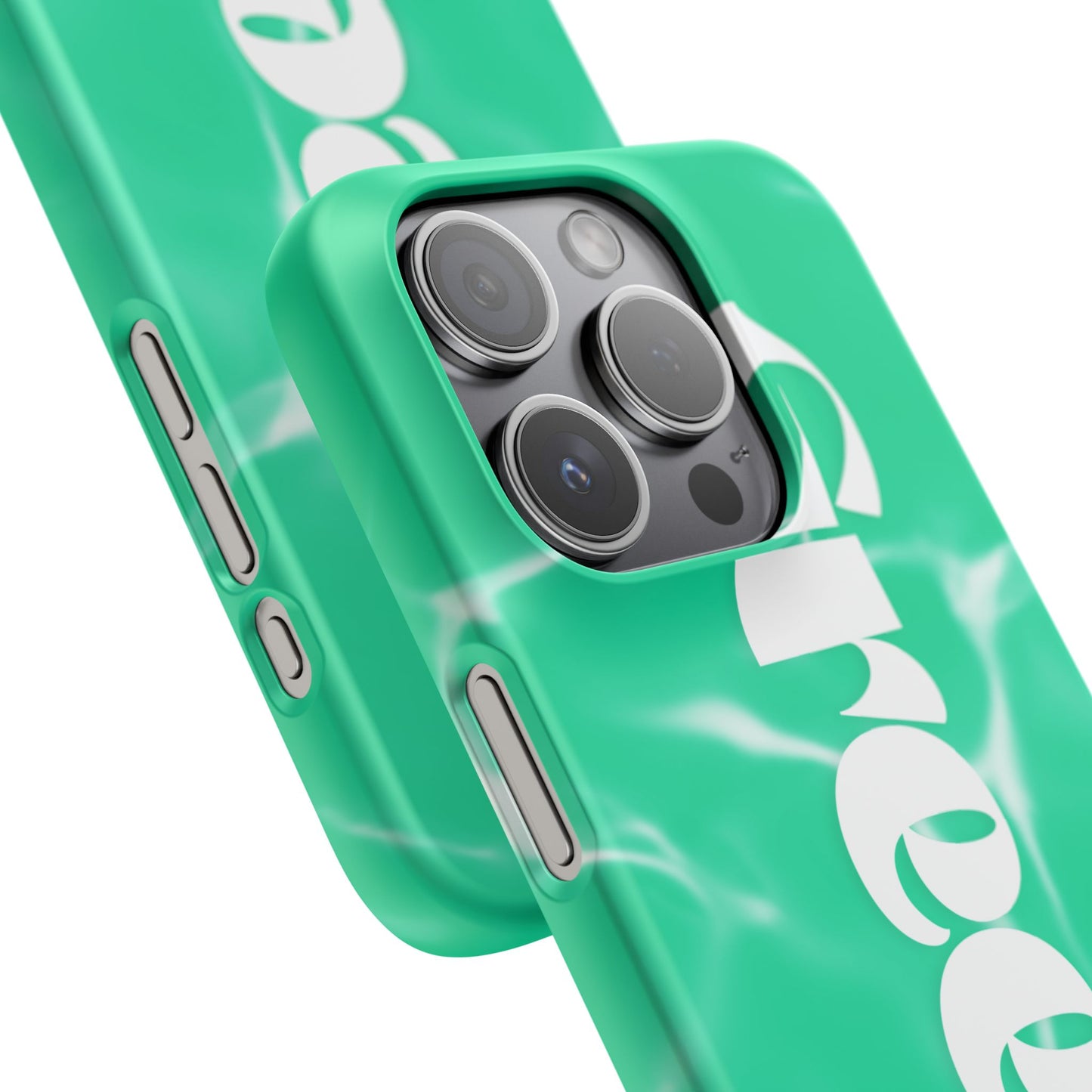 Aqua Pool Vibe Snap Case, Tropical Phone Cover, Summer Accessory, Trendy Gift for Friends, Beach Lover's Essential
