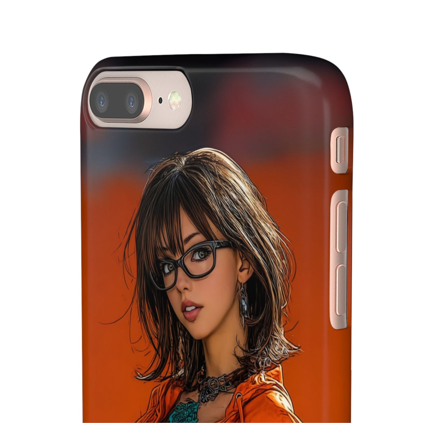 Velma Dinkley Cleveland Browns Fan Snap Cases, Phone Cover, Cartoon Style Art, Custom Case, Protective Shell