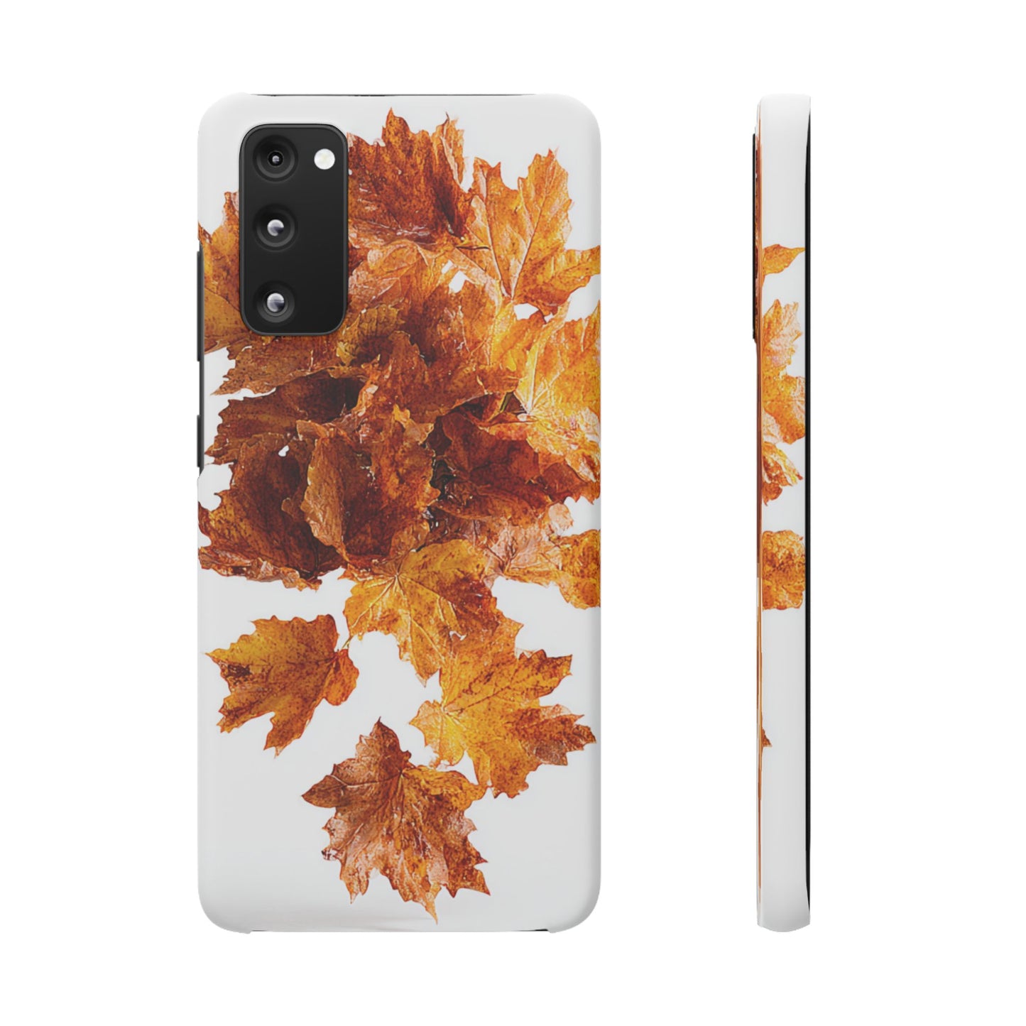 Autumn Leaf Phone Case | Fall Snap Cases, Phone Accessories, Nature Lover Gift, Seasonal Decor, Cozy Fall Vibes