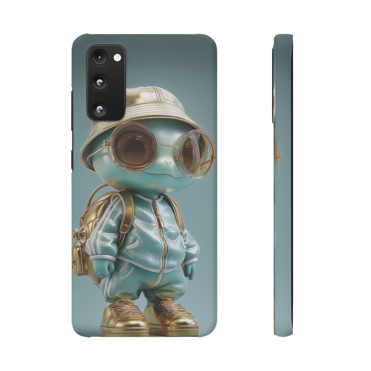 Trendy Character Snap Case for Phone, Cute Phone Cover, Gift for Kids, Cartoon Style Gadget Accessory, Fun Phone Protection