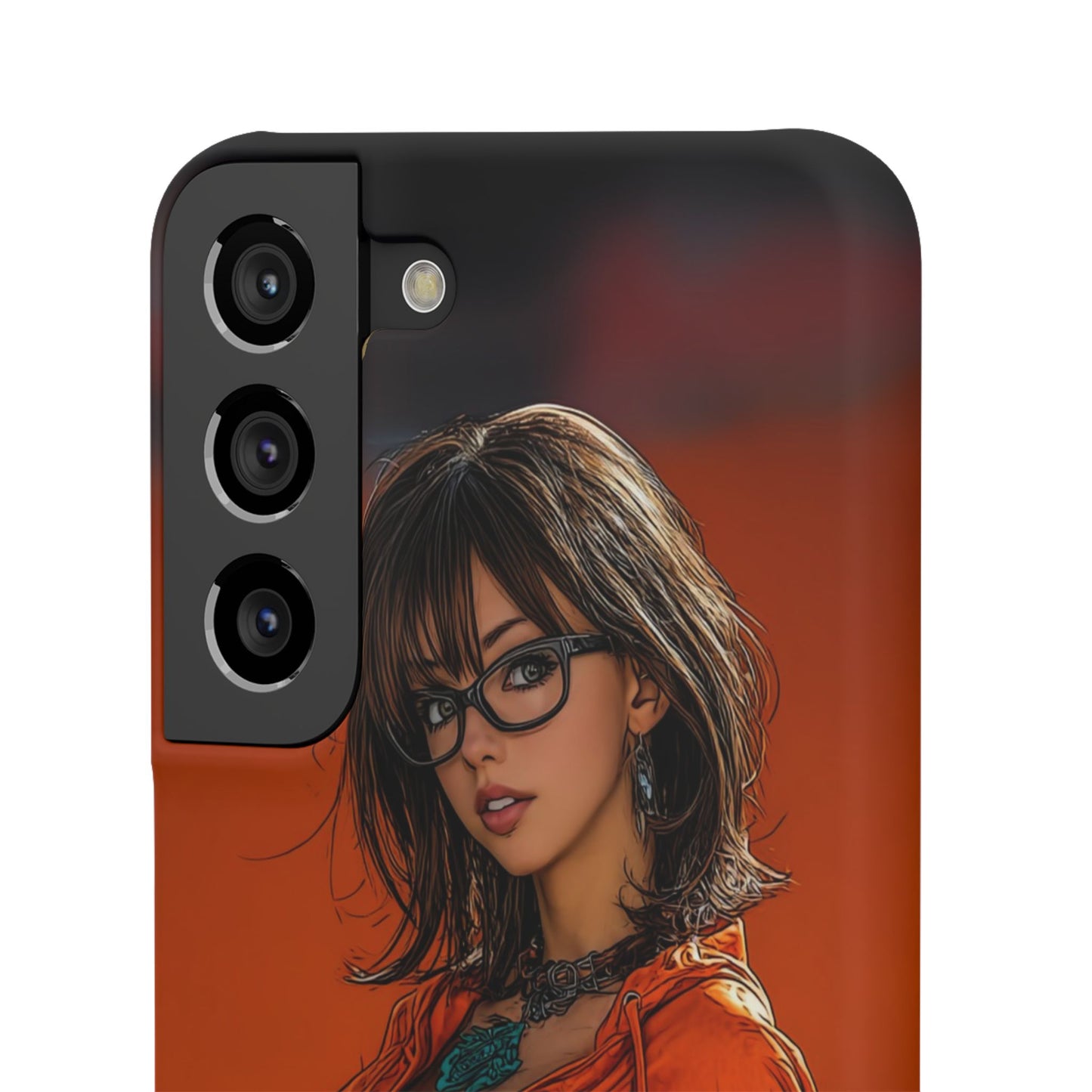 Velma Dinkley Cleveland Browns Fan Snap Cases, Phone Cover, Cartoon Style Art, Custom Case, Protective Shell