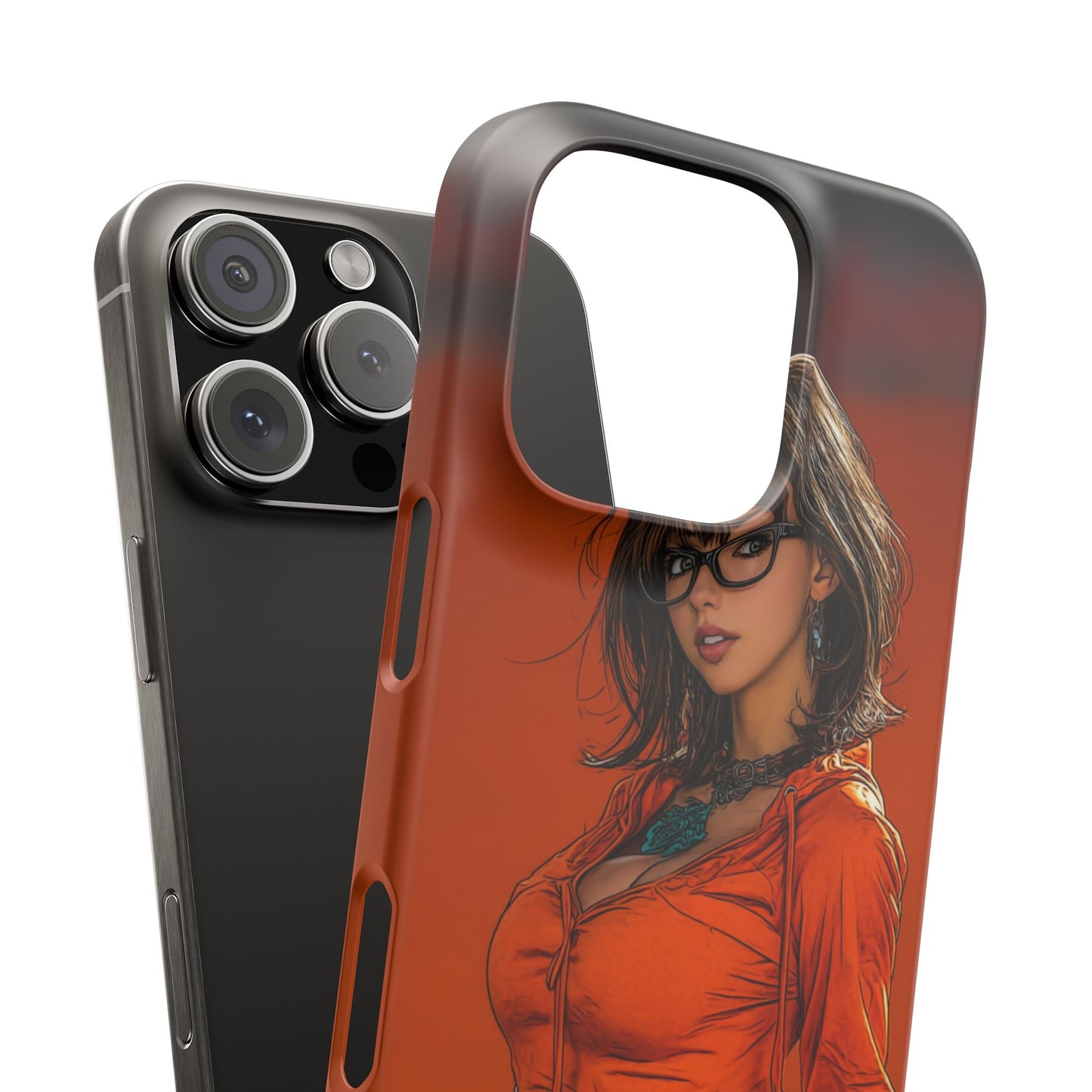 Velma Dinkley Cleveland Browns Fan Snap Cases, Phone Cover, Cartoon Style Art, Custom Case, Protective Shell