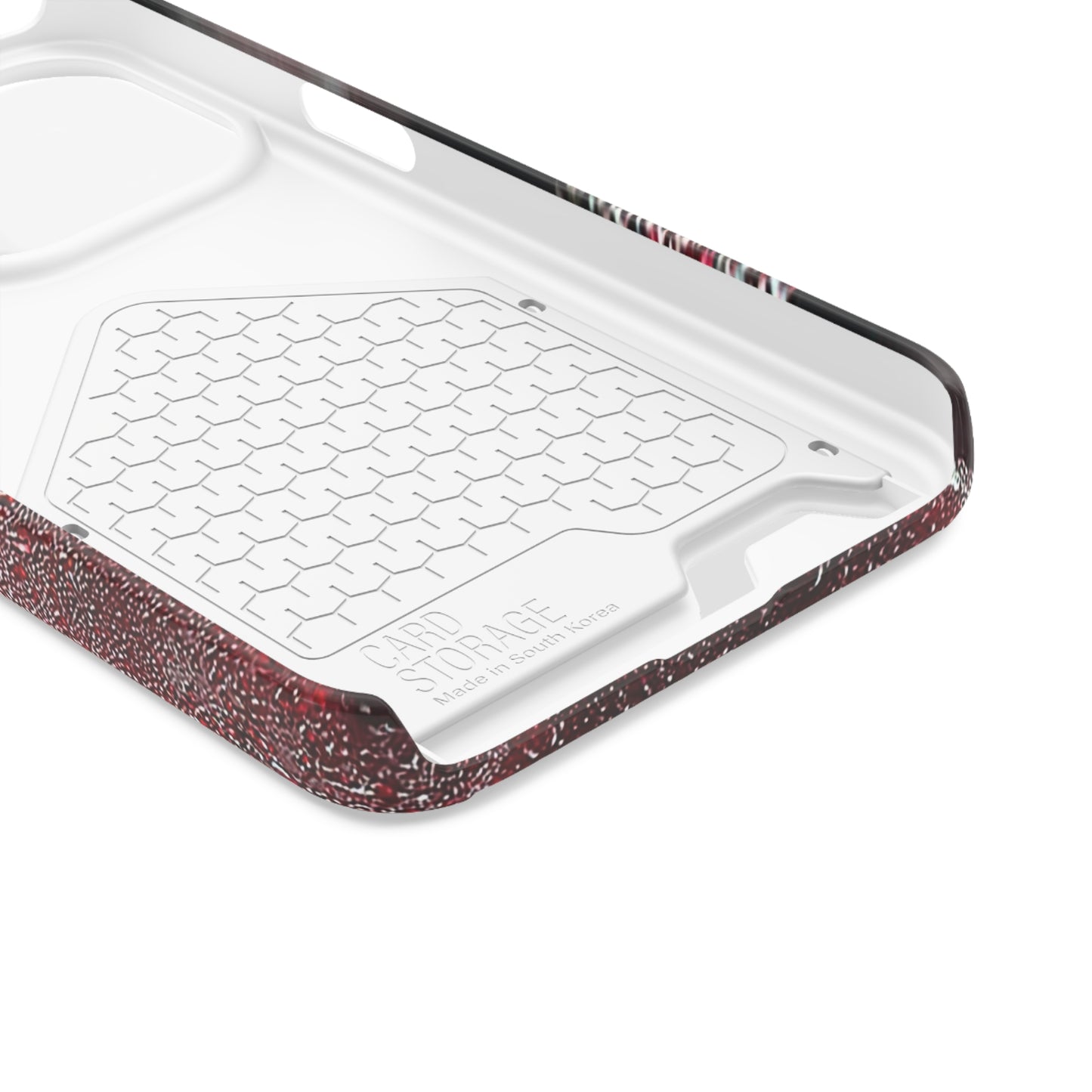 Pomegranate Phone Case with Card Holder, Durable Cover for Vegan Lovers, Fun Gift for Fruit Enthusiasts, Cute Accessory for Everyday Use