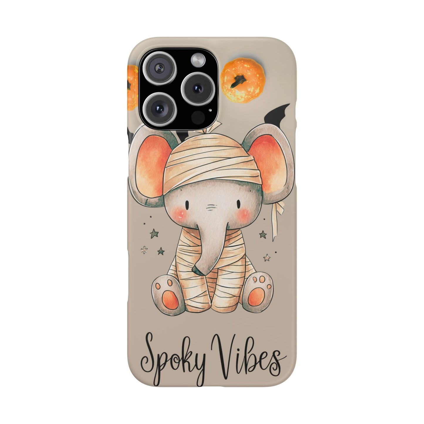 Halloween Vibe Elephant Snap Case for iPhone and Samsung