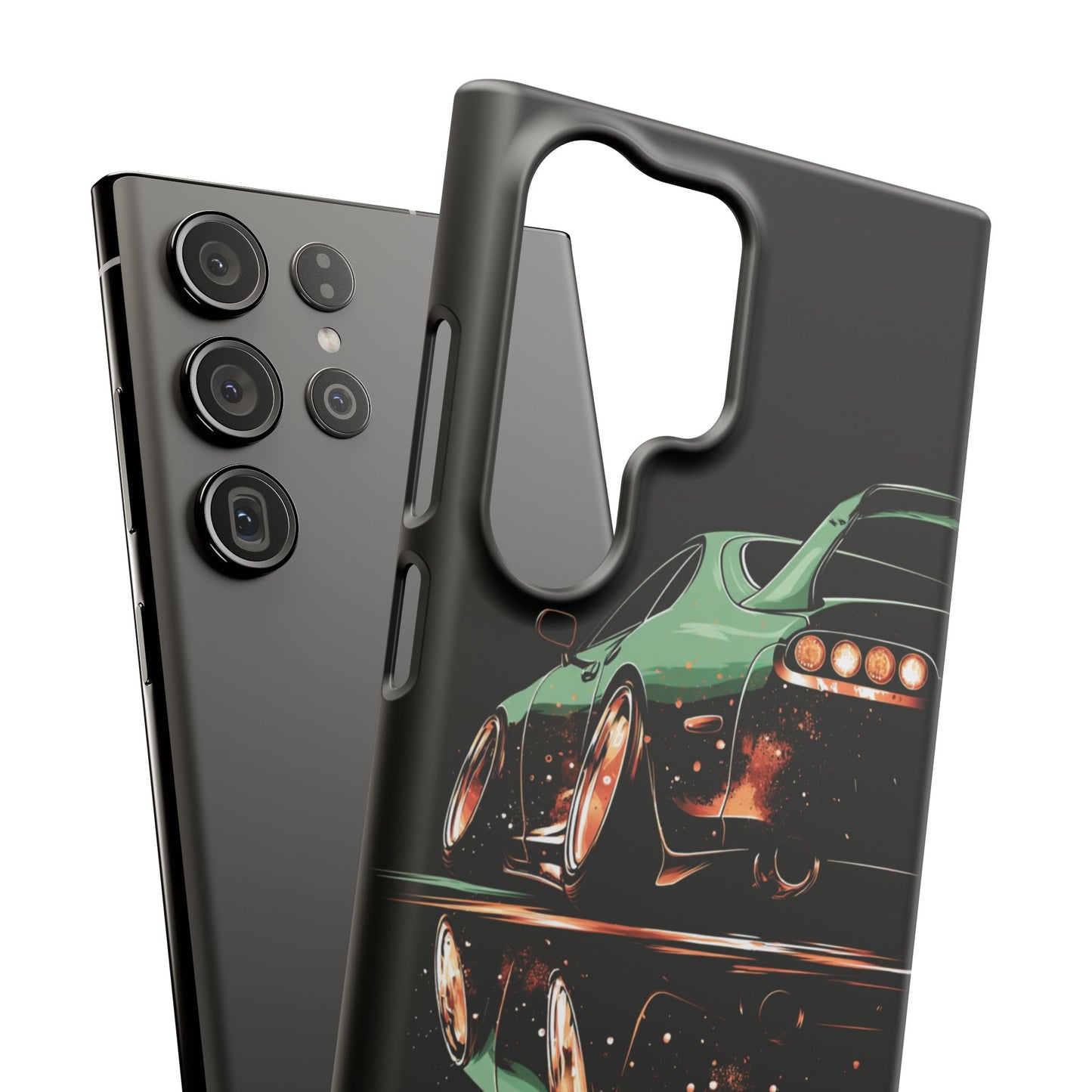 A80 MK4 Green Supra Art Snap Case and Protective Phone Cover For iPhone and Samsung