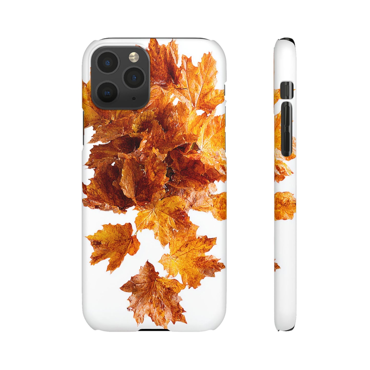 Autumn Leaf Phone Case | Fall Snap Cases, Phone Accessories, Nature Lover Gift, Seasonal Decor, Cozy Fall Vibes