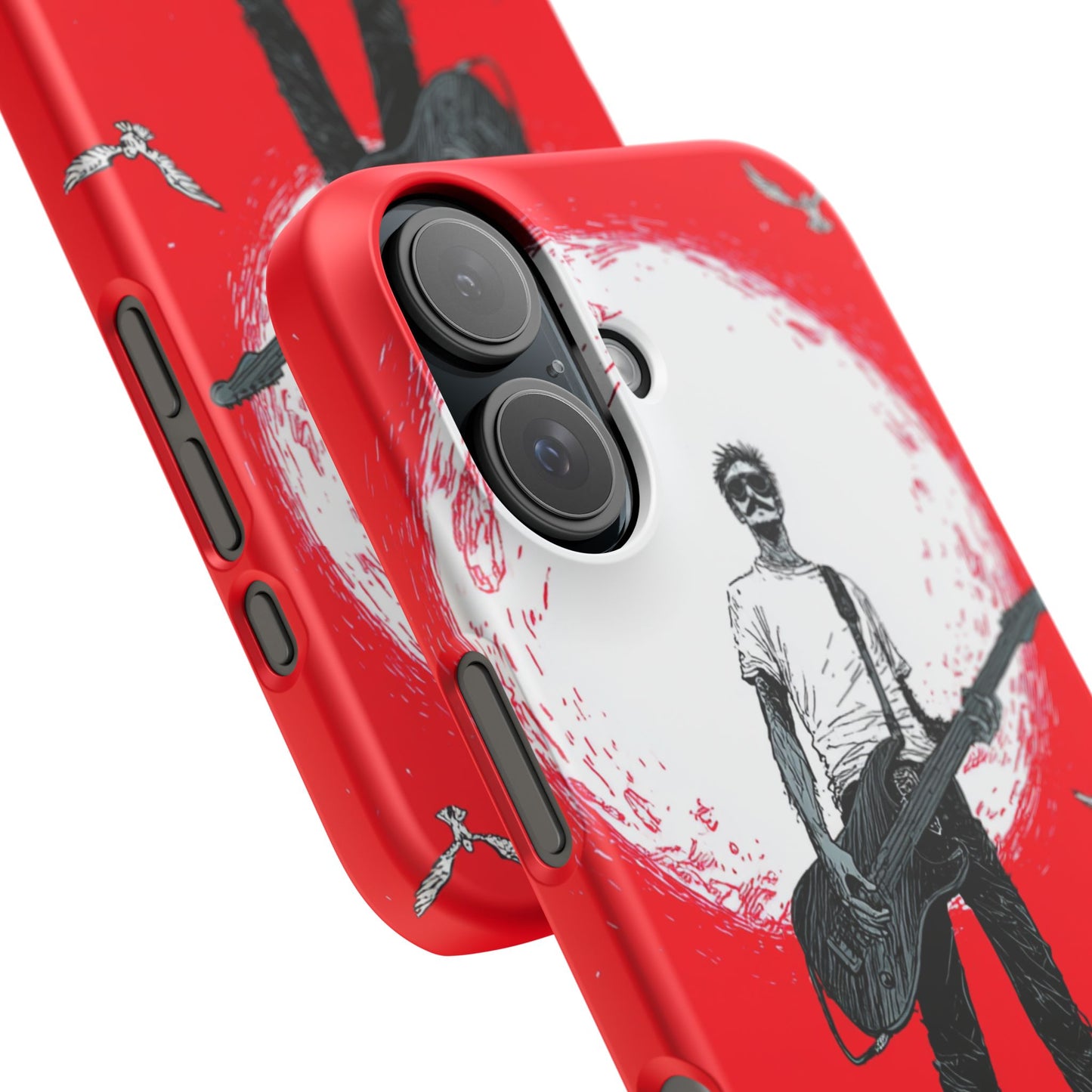 Rock & Roll Snap Cases - Music Lover's Phone Protection, Edgy Art, Gift for Guitarists, Cool Accessory for Teens