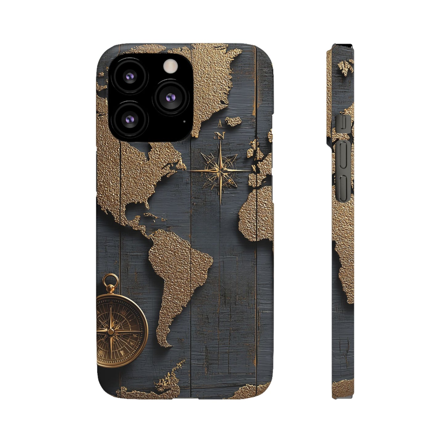 Vintage World Map Snap Cases - Travel Lover Gift, Phone Protection, Unique Phone Cover, Adventure Accessories