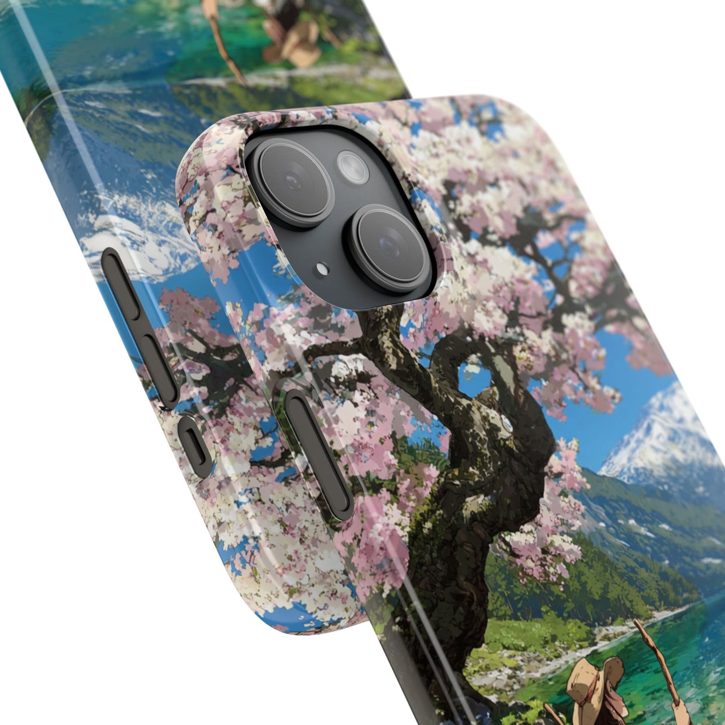 Nature-Inspired Snap Cases for Phone Protection, Floral Phone Covers, Cherry Blossom Aesthetic, Gifts for Nature Lovers, Spring Accessories