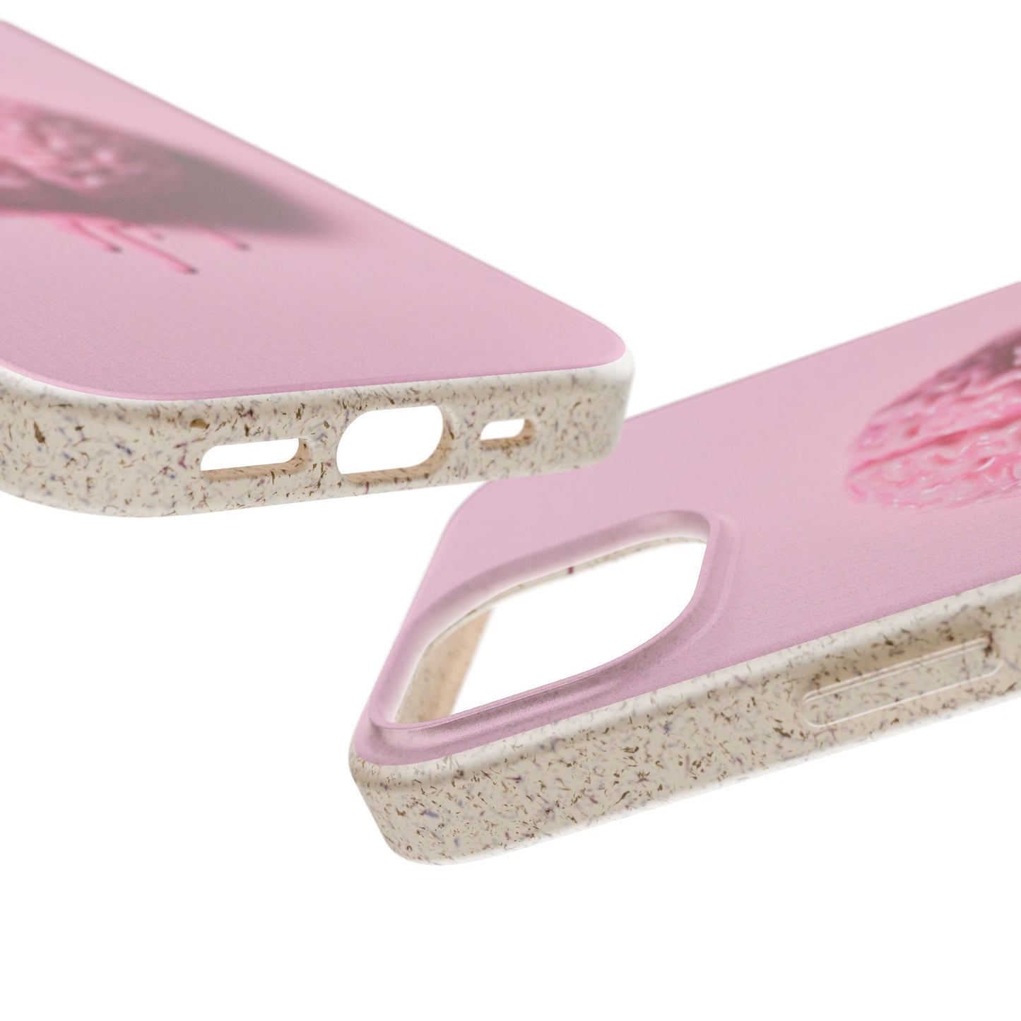 Eco-Friendly Brain Design Phone Case, Biodegradable Phone Cover, Unique Gift for Tech Lovers, Sustainable Accessory, Cute Phone Case
