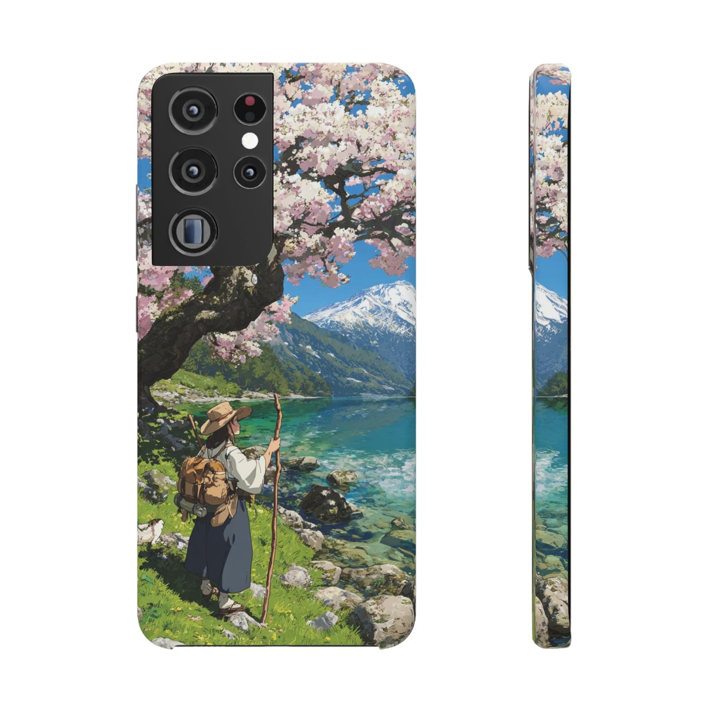 Nature-Inspired Snap Cases for Phone Protection, Floral Phone Covers, Cherry Blossom Aesthetic, Gifts for Nature Lovers, Spring Accessories