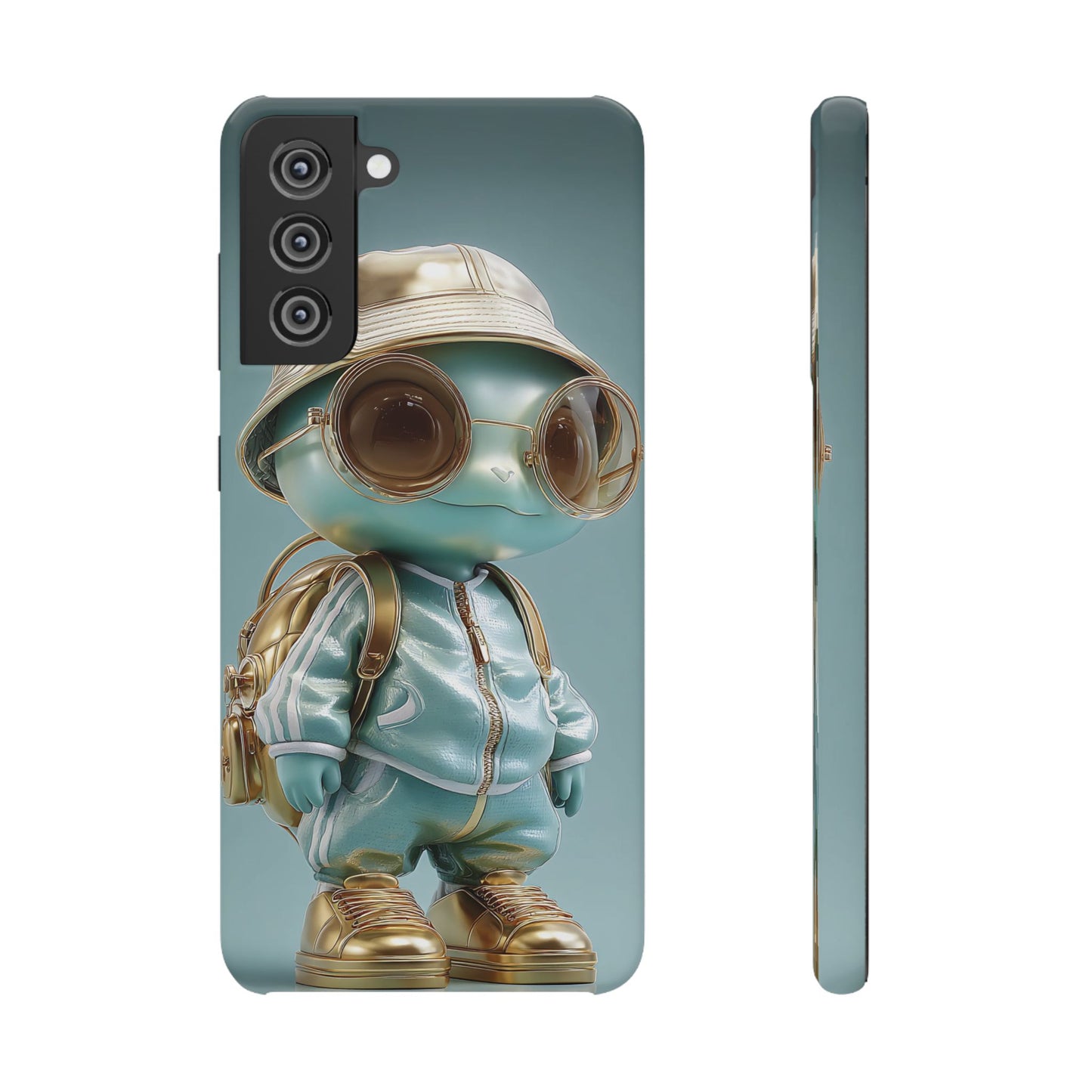 Trendy Character Snap Case for Phone, Cute Phone Cover, Gift for Kids, Cartoon Style Gadget Accessory, Fun Phone Protection