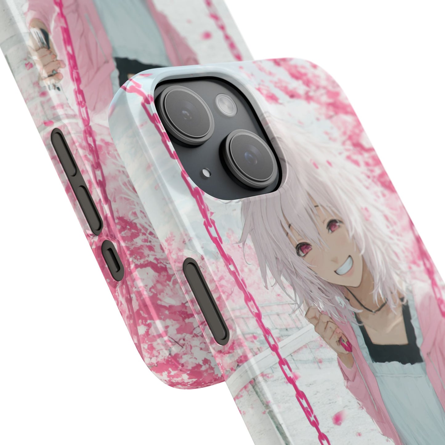 Anime Character Snap Cases for Phone, Cute Aesthetic Phone Cover, Gifts for Otaku, Floral Design, Unique Phone Cases