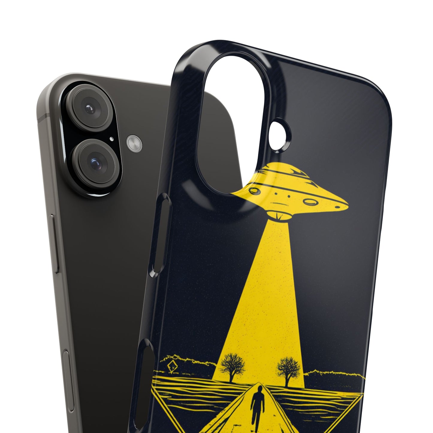 UFO Phone Case - Cosmic Alien Design, Cell Phone Cover, Sci-Fi Accessory, Gift for Space Lovers, Unique Tech Gear