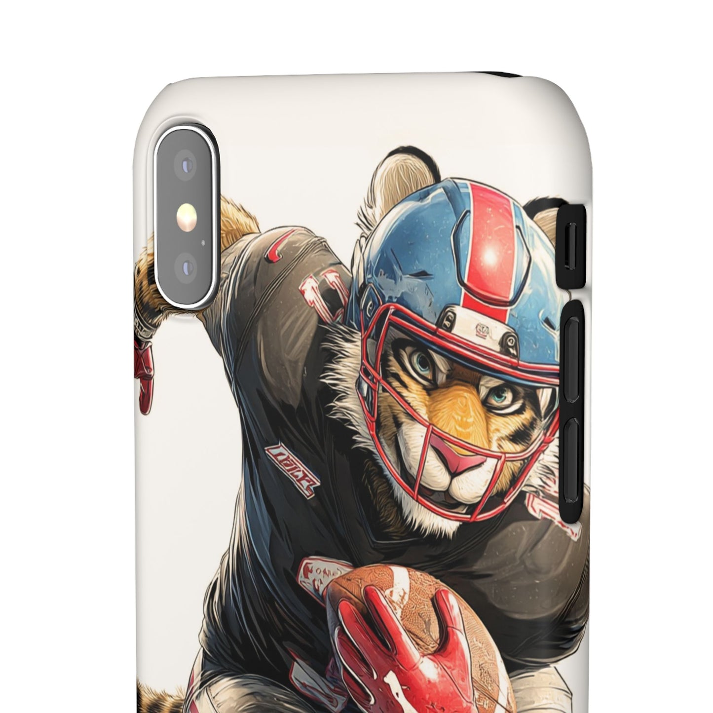 Sporty Animal Snap Cases for Phone, Unique Art, Gift for Sports Lovers, Fun Design for Gamers, iPhone Accessories