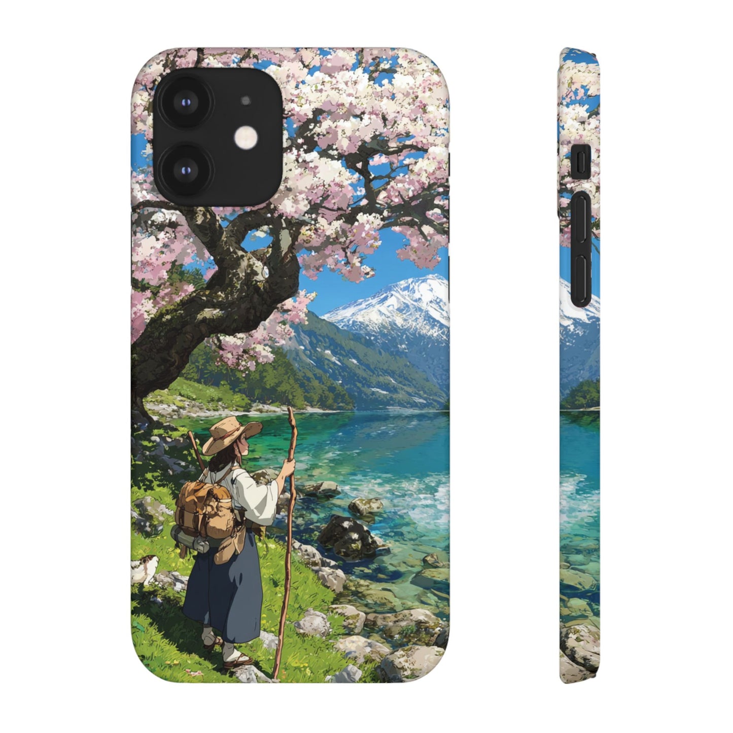 Nature-Inspired Snap Cases for Phone Protection, Floral Phone Covers, Cherry Blossom Aesthetic, Gifts for Nature Lovers, Spring Accessories