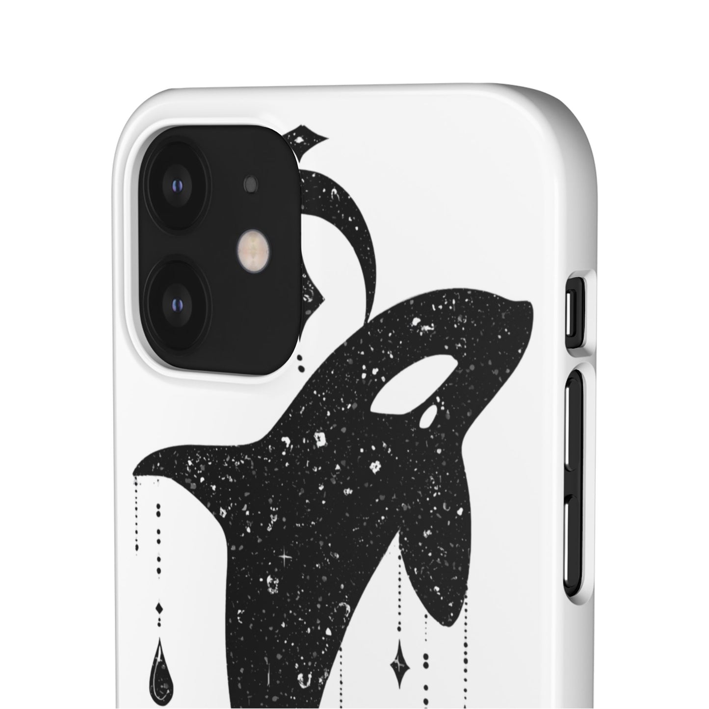 Celestial Orca Snap Case | Phone Cover, Whale Lover Gift, Cosmic Decor, Unique Art, Ocean Vibe