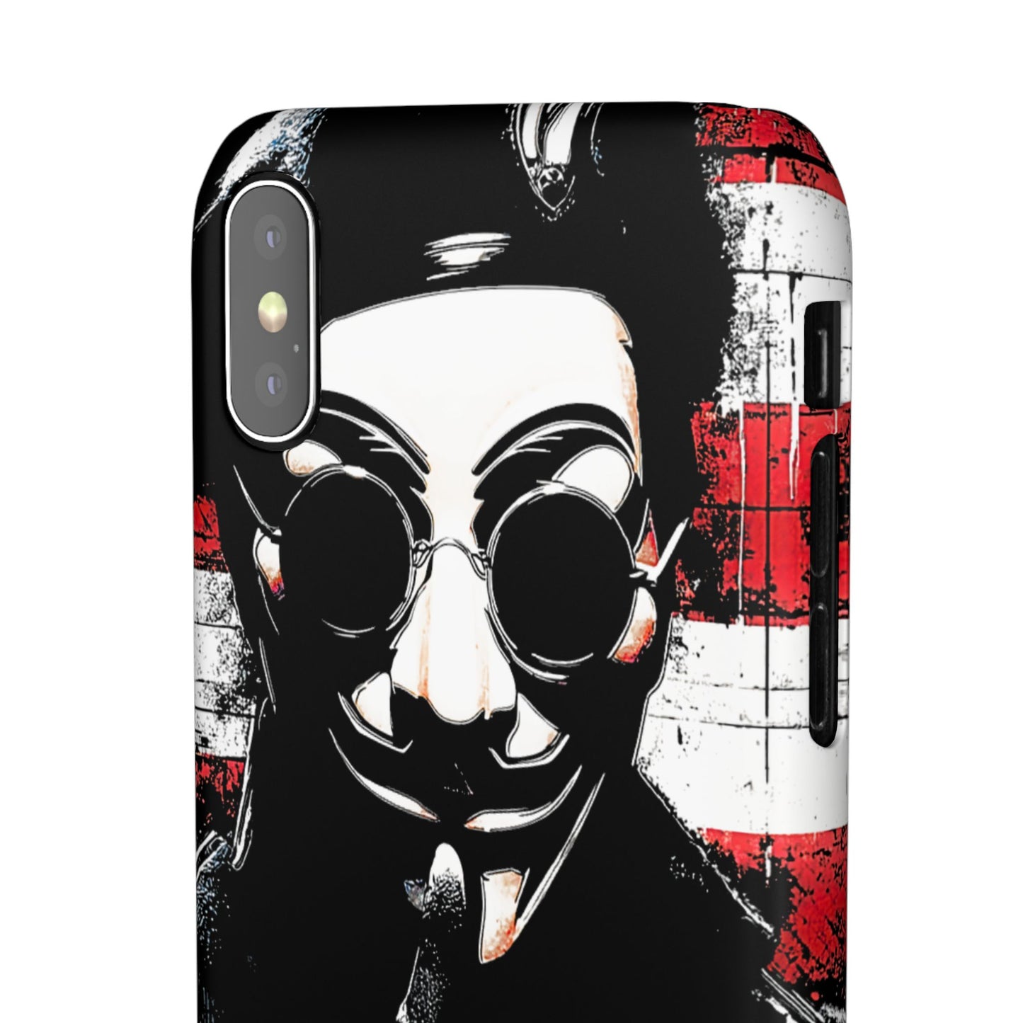 Anonimous & Guy Fawkes Art Snap Case and Protective Phone Cover For iPhone and Samsung