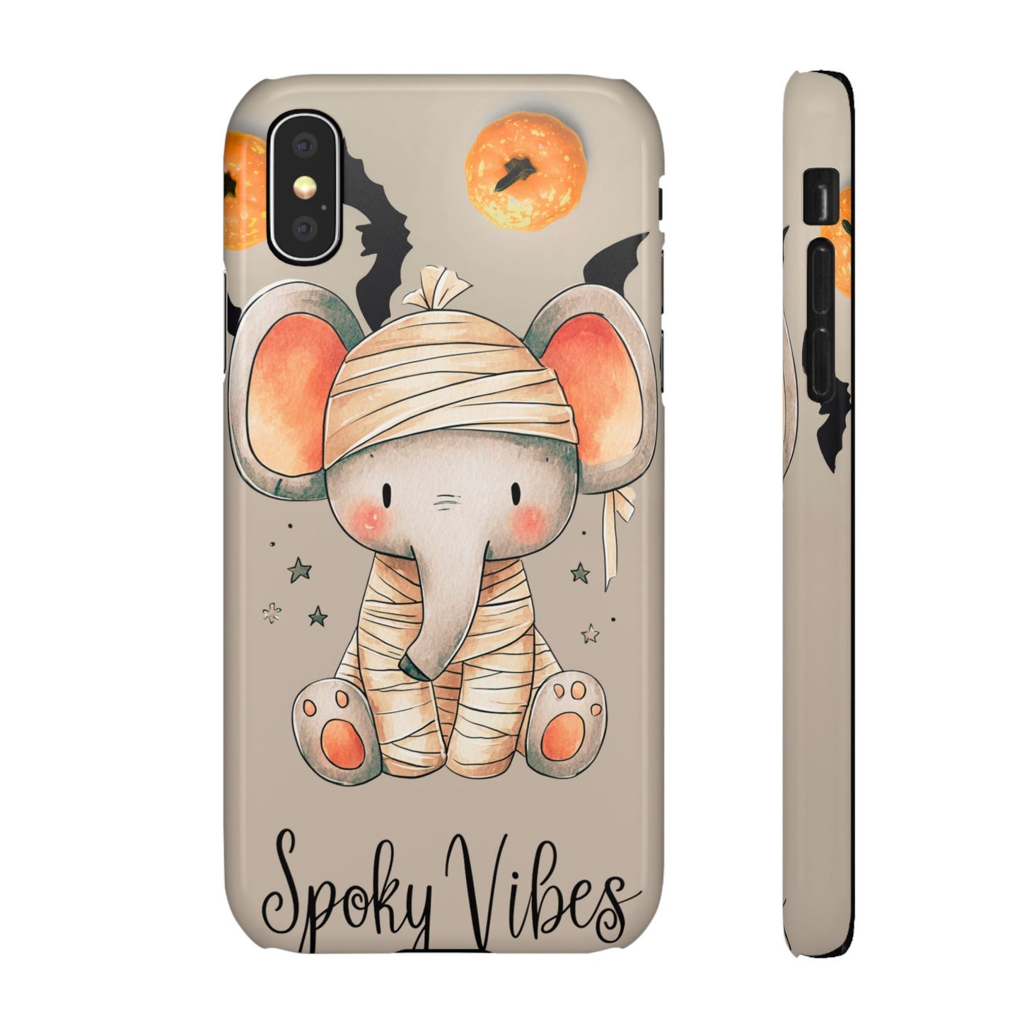 Halloween Vibe Elephant Snap Case for iPhone and Samsung