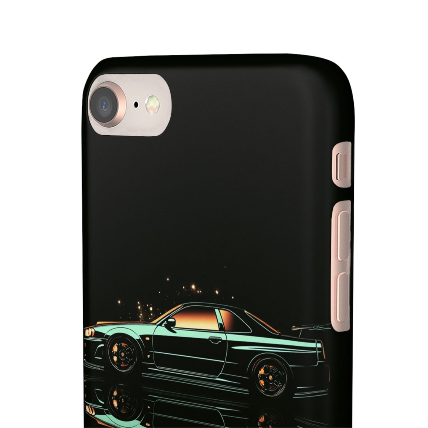 Green Skyleine R34 GTR Art Snap Case and Protective Phone Cover For iPhone and Samsung